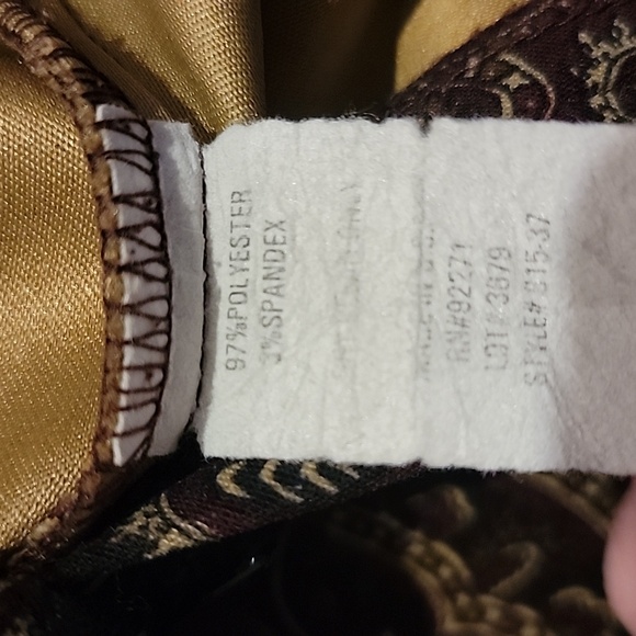 WorkOrder Bohemian Paisley Pants - Picture 8 of 16